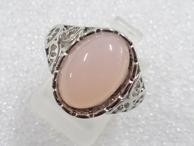 JAPANESE KIMONO / ANTIQUE COLORED STONE RING (SIZE 13.5)